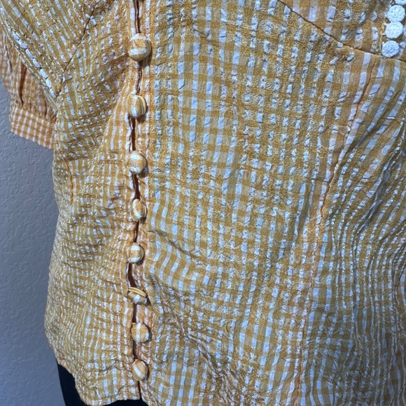 Free People Ivy Gingham Top - Picture 5 of 9